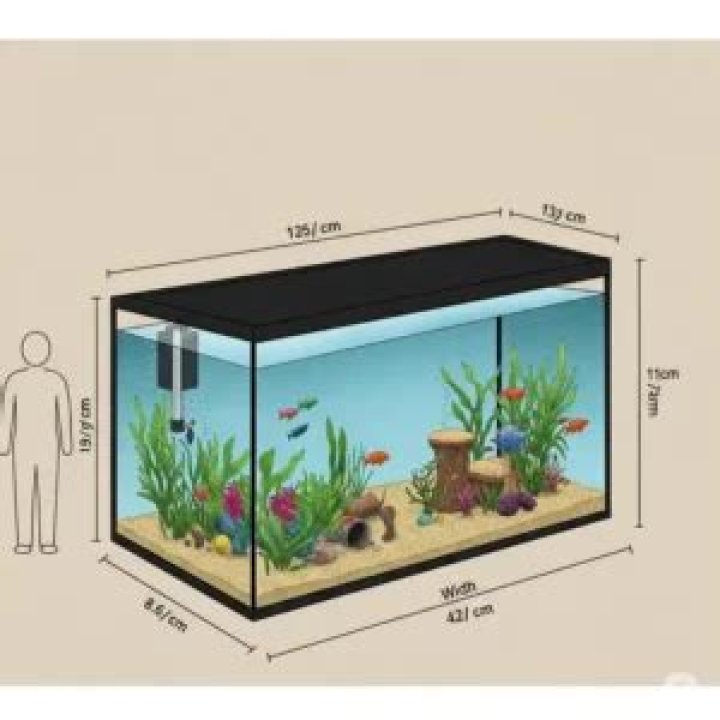 125 gallon aquarium dimensions