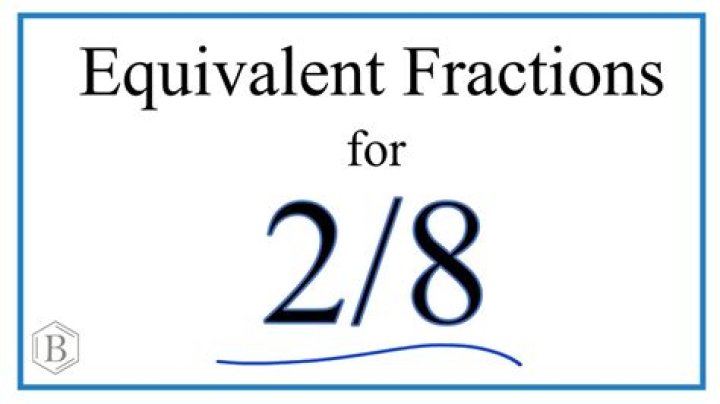 2 8 equivalent fractions