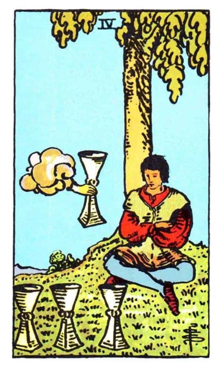 4 of cups tarot card meaning