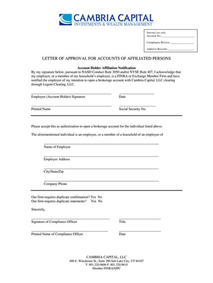 407 letter