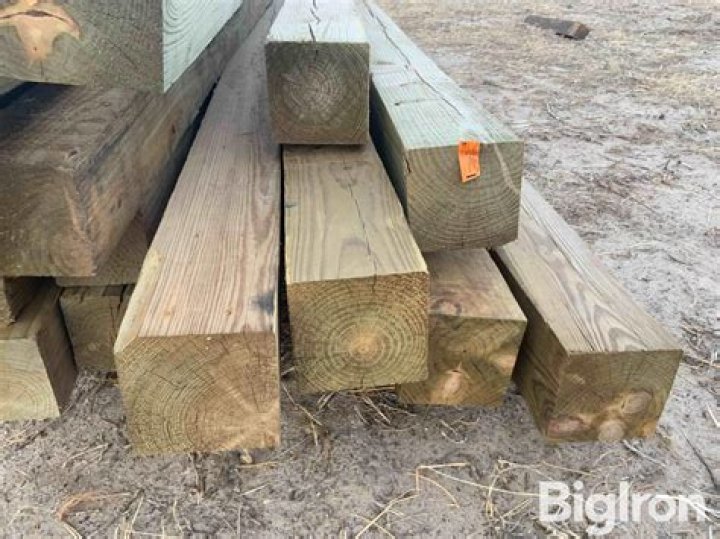 6×6 pressure treated