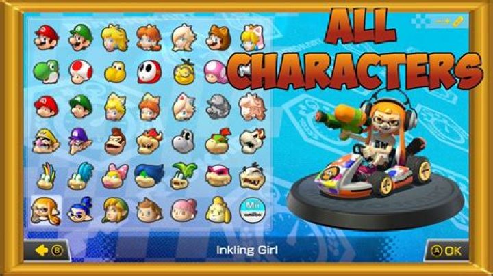 all mario kart characters