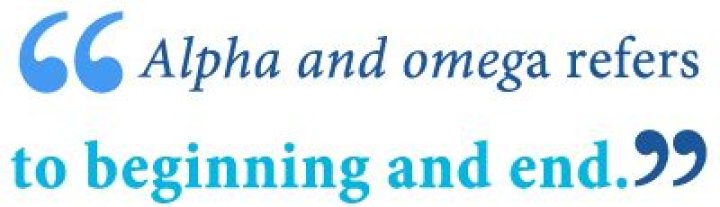alpha and omega definition