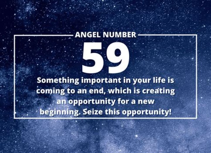 angel number 59
