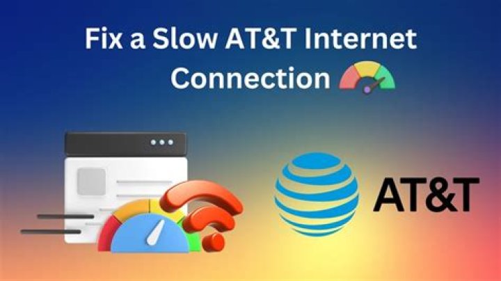 at&t internet slow