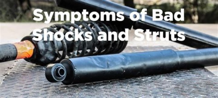 bad shocks symptoms