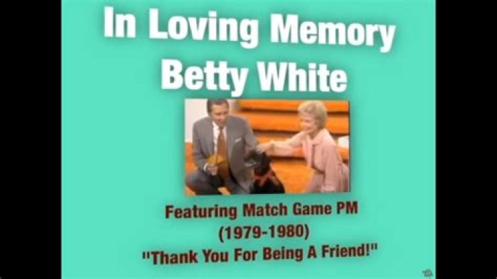 betty white match game