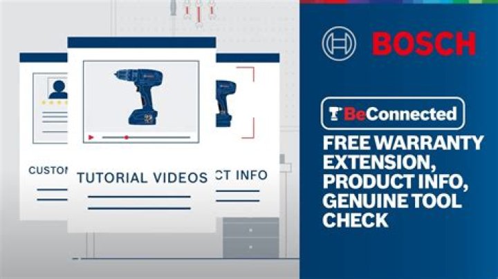 bosch warranty