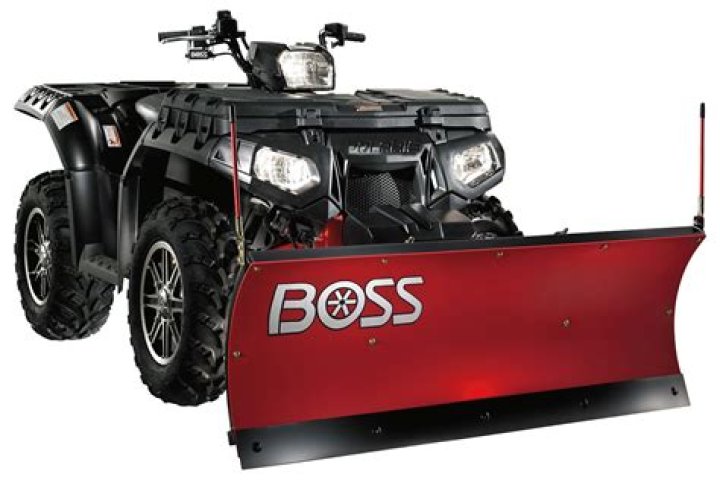 boss atv plow