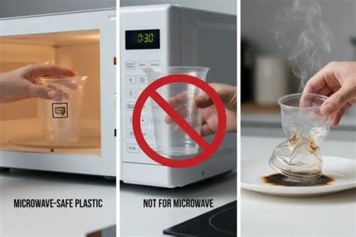 can i put plastic in the microwave