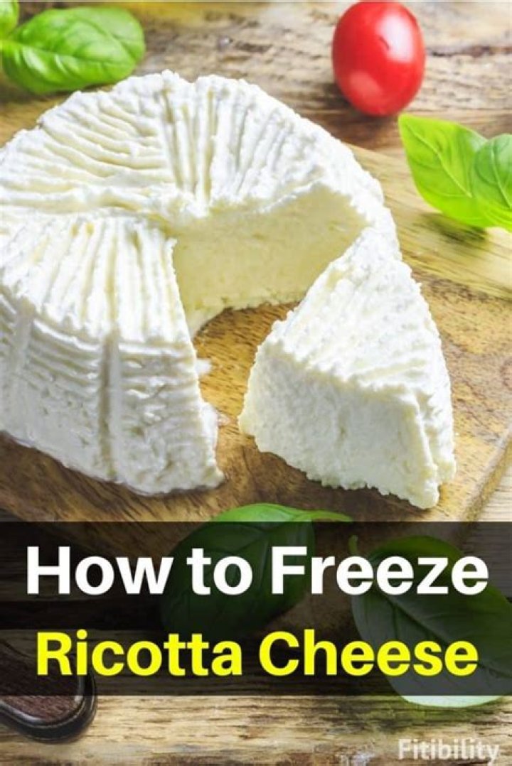 can ricotta cheese be frozen