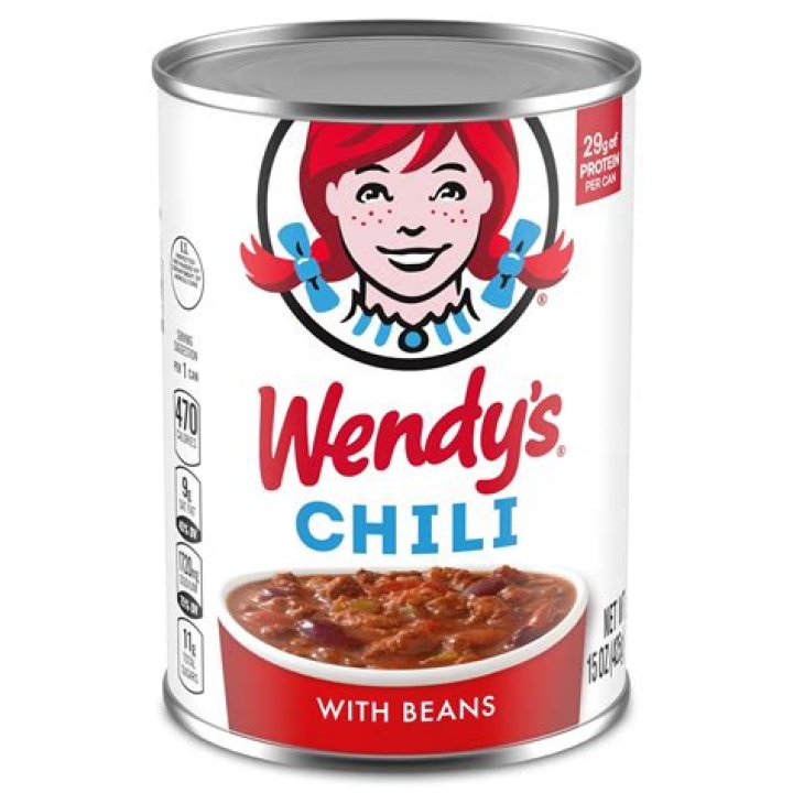 carbs in wendy’s chili