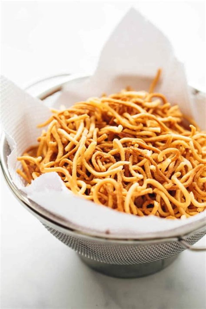 chow mein noodles crunchy