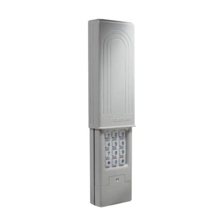 clicker garage door keypad