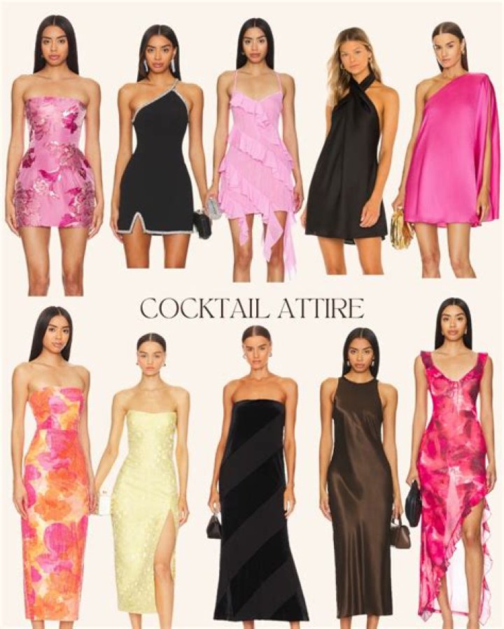coctail attire