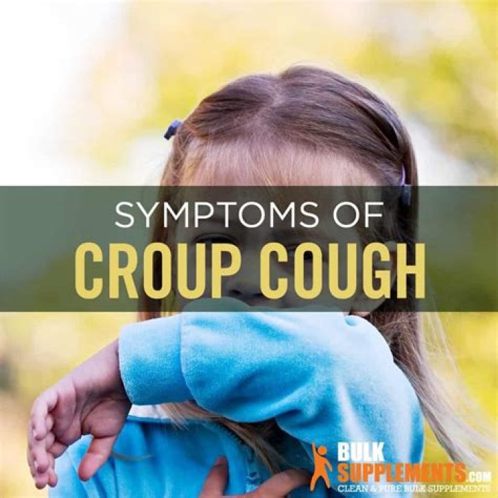 croup cough in adults
