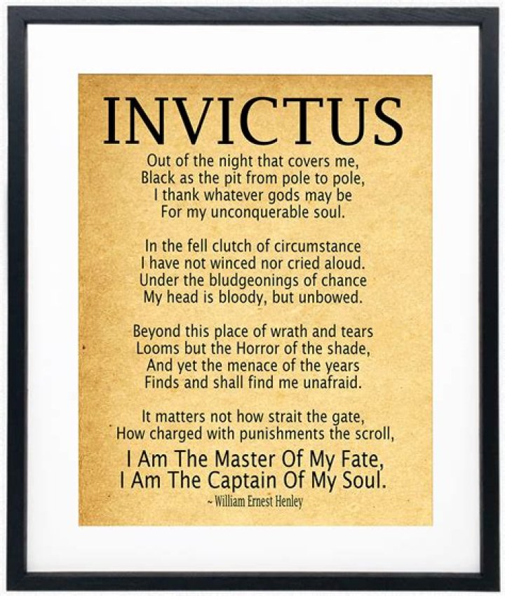 define invictus