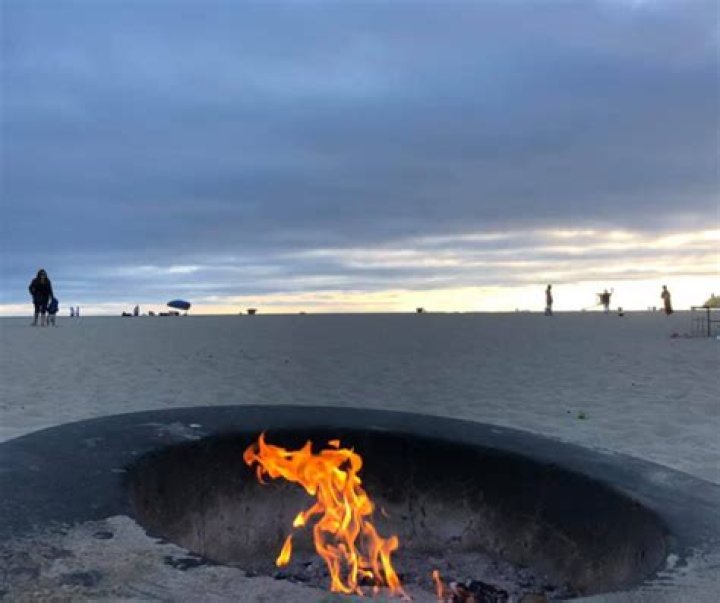 dockweiler beach bonfire