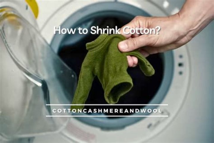 does cotton shrink when washed