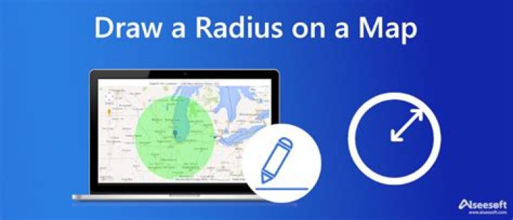 draw radius on map