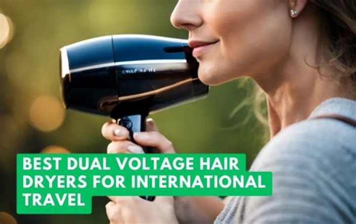 dual voltage hair dryer