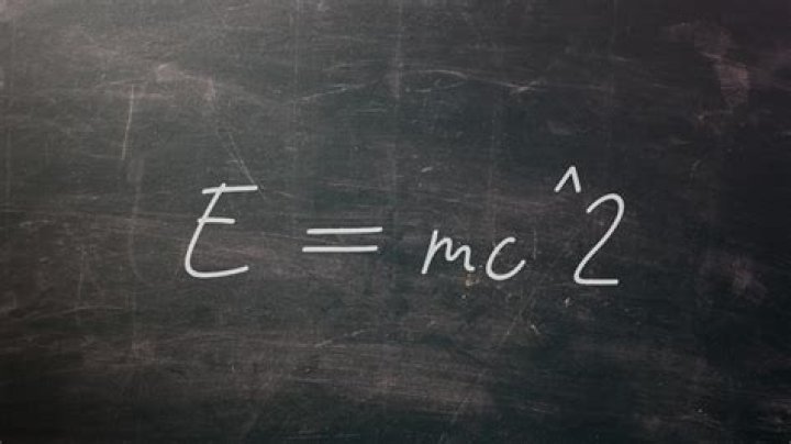 e = mc squared