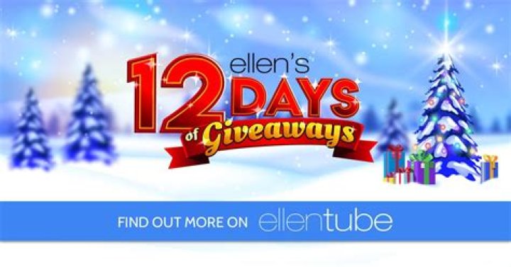 ellen 12 days of christmas