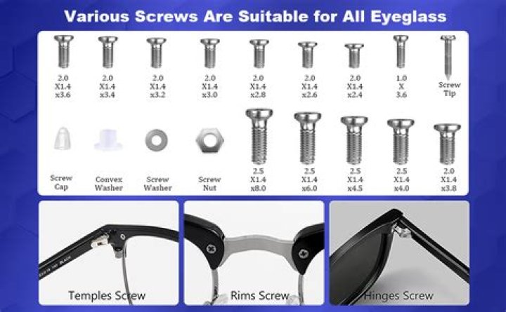 eyeglass screws