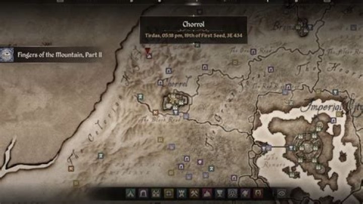 fingers of the mountain oblivion