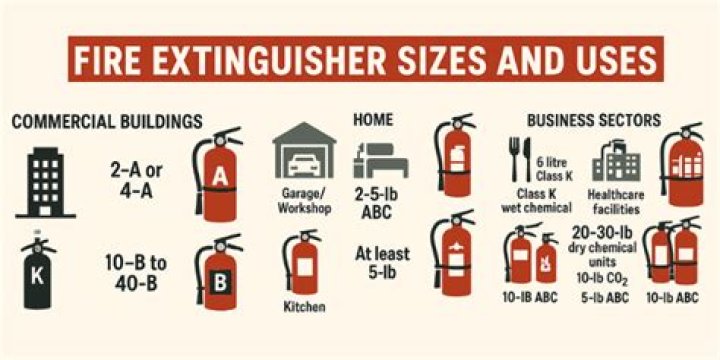 fire extinguisher sizes