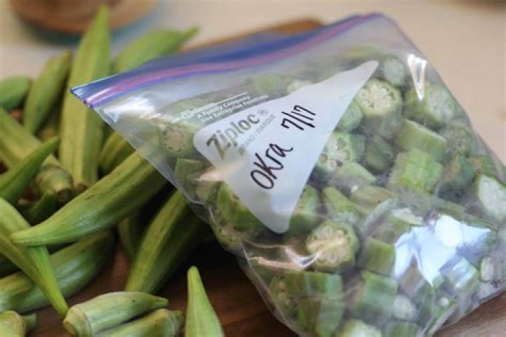 freezing okra