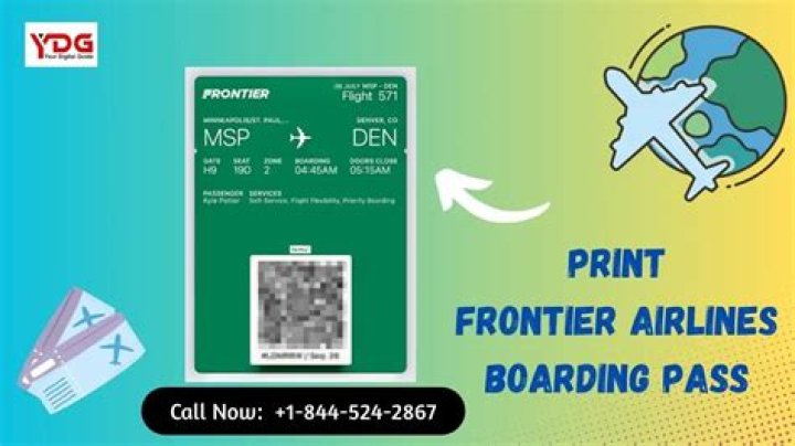 frontier airlines boarding pass