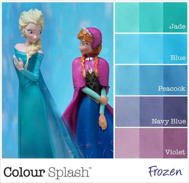 frozen colors