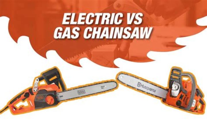 gas vs electric chainsaw