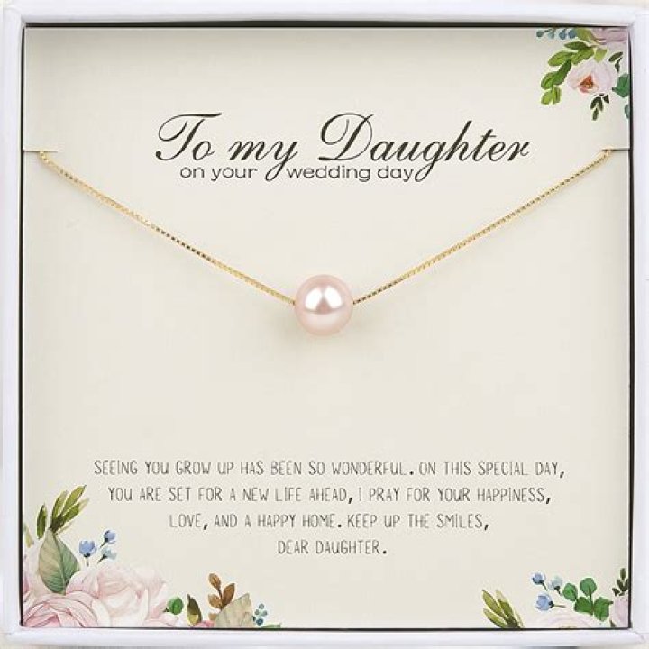 gift for daughter on wedding day