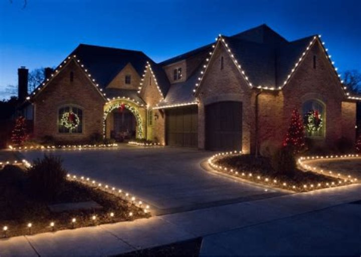 ground christmas lights