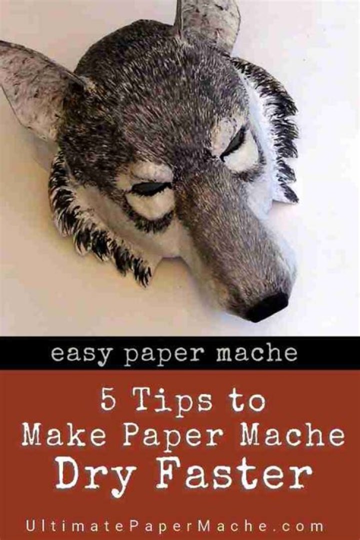 How can you make paper mache dry faster? check this out | how long does paper mache take to dry
