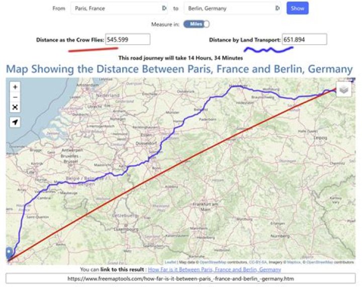 how far is 30 miles
