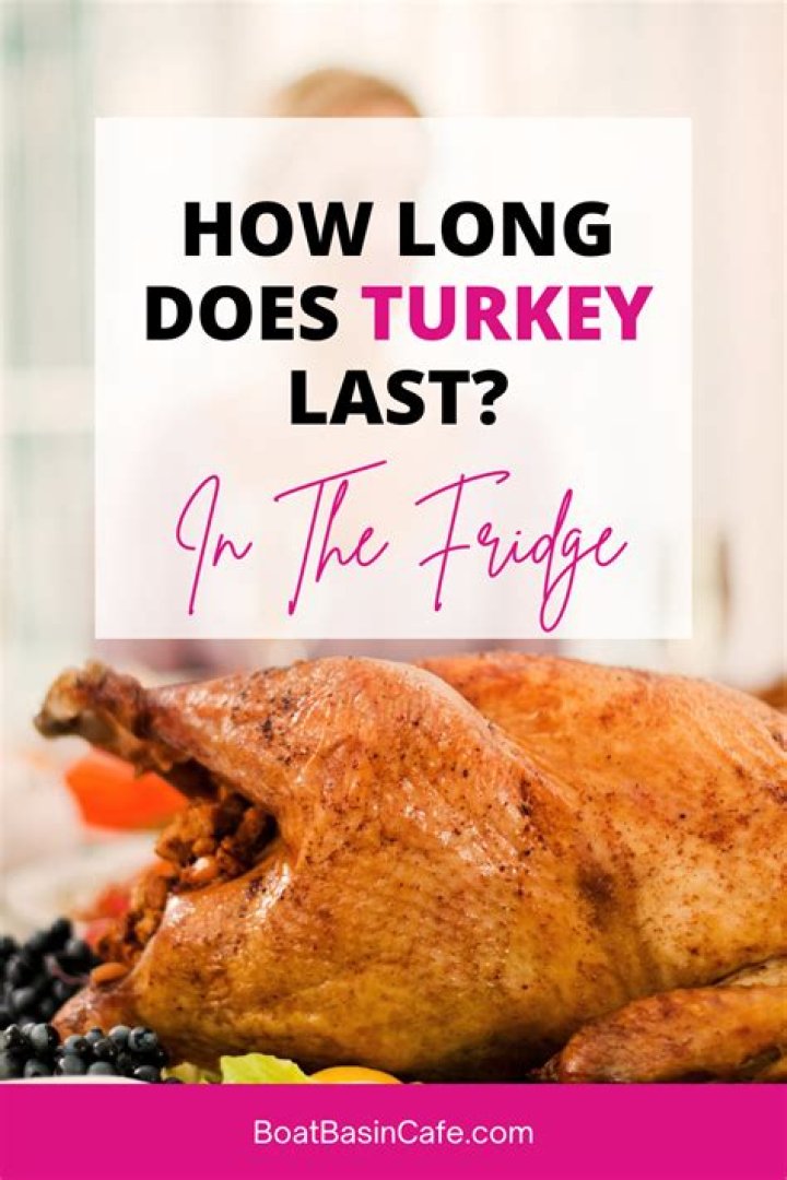 how long does cooked ground turkey last in the fridge