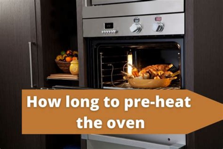 how long does it take for an oven to preheat