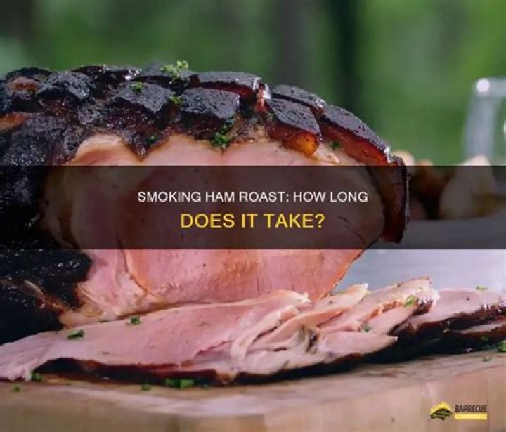 how long does it take to smoke a ham