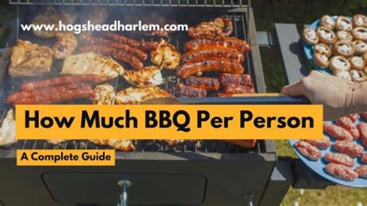how much bbq per person