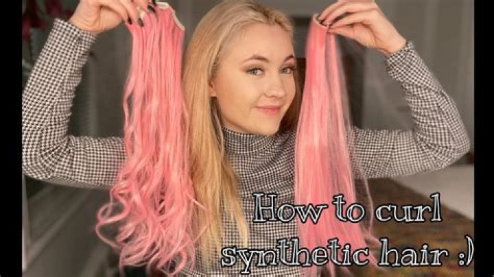 how to curl synthetic hair