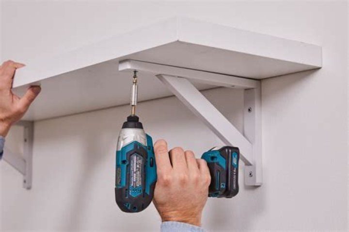 how to hang a shelf