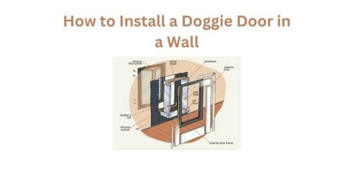 how to install a doggie door