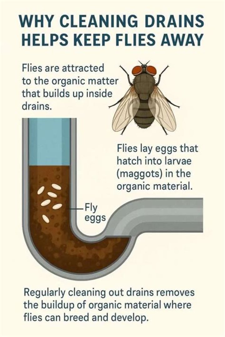how to kill fruit flies in drain