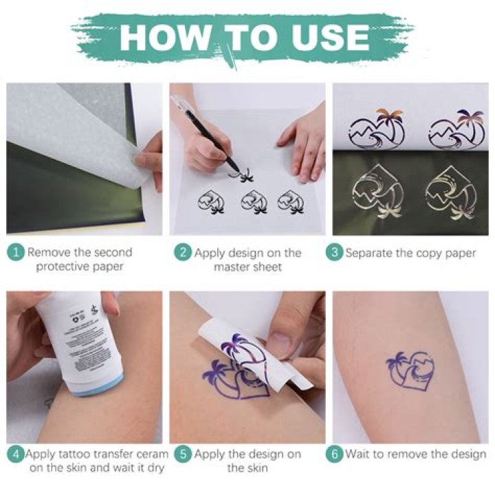 how to make a fake tattoo