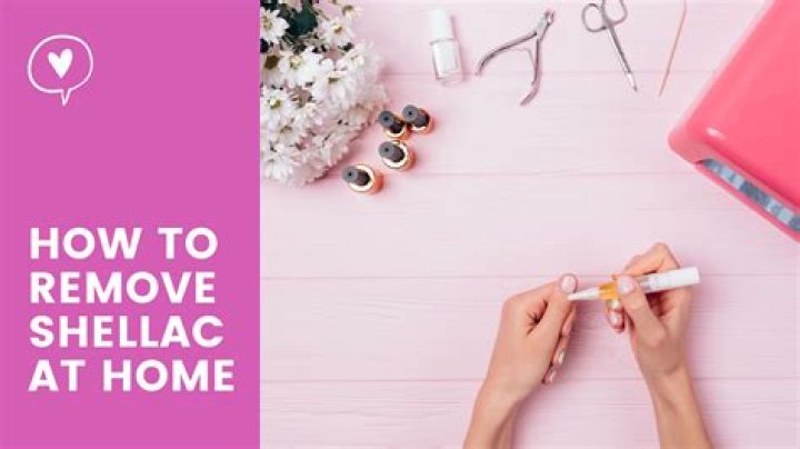 how to remove shellac