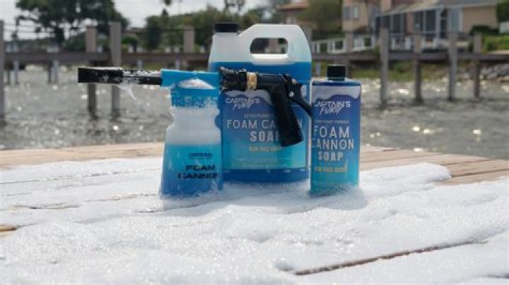 how to use foam cannon