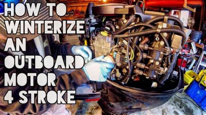 how to winterize an outboard motor